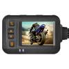 Full Body Waterproof Motorcycle DVR Dash Camera 2 inch Display Dual Channel Motorbike Dash Cam Front Rear View Driving Recorder