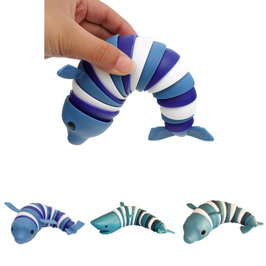3D Marine Hai und Delfin Stretch Sensorisches Stressspielzeug zur Angstlinderung