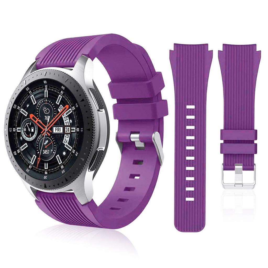 22mm 20mm Silikonový řemínek pro Samsung Galaxy Watch 3 45mm/ GT2 46mm/Gear S3 Náramek pro Amazfit Balance GTR 47mm Řemínek