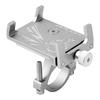 Aluminum Alloy Bike Phone Holder With Antislip Fixation For Cycling Gps Devices