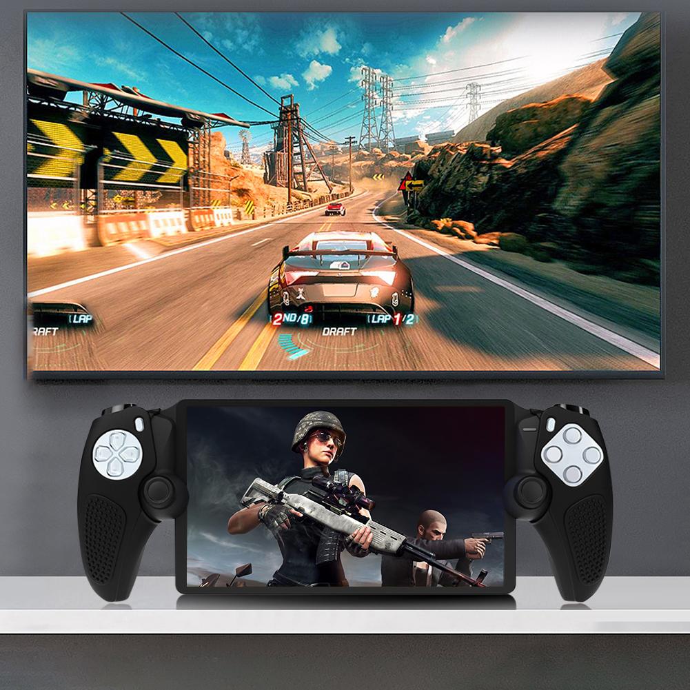 Silicone Protective Case Anti-Slip Consoles Grip Cover Protector Soft Rubber Protector Skin for PS5 Portal/PlayStation Portal
