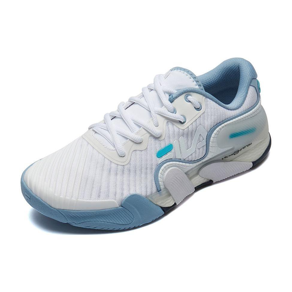 Fila Heritage-FHT Comfortable Sports Low-Top Tennis Shoes Women Sneaker White Blue A12W132301FFW
