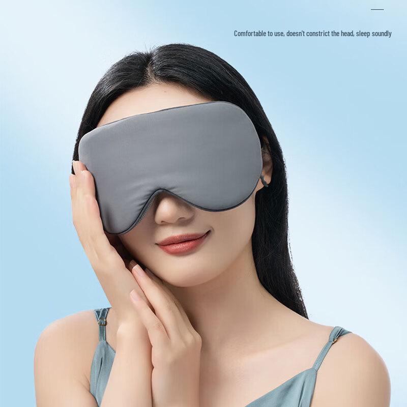 Adjustable Double-Sided Blackout Sleeping Eye Mask