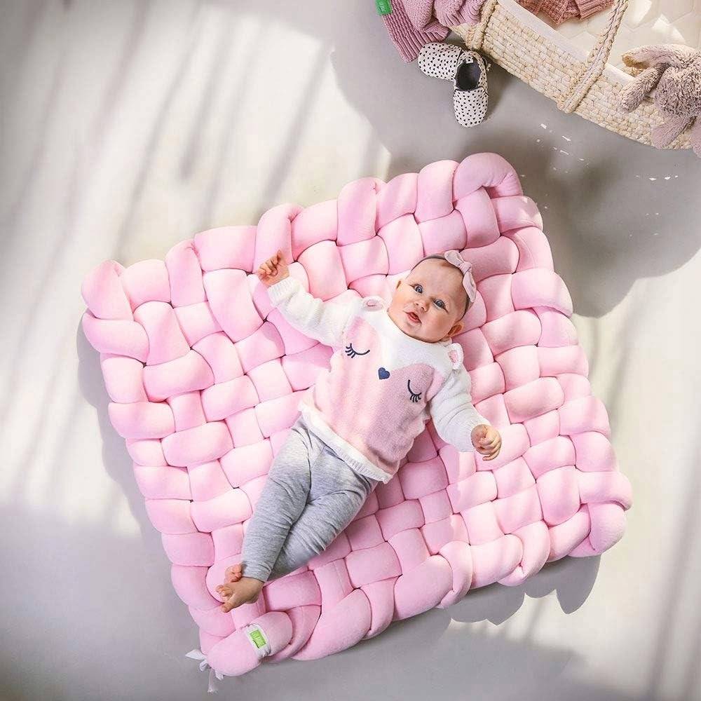 Lulando Plaid Play Mat 80X80 Cm Pink