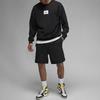 Jordan Sweatshirts Men's Black Crew Neck Moderate Regular FB6935-010