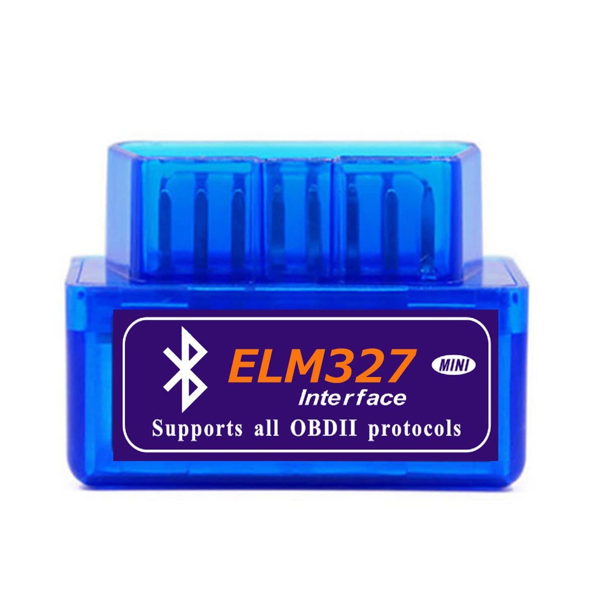 

Устройство для диагностики Uuger obd2 ELM327 v1.5 Автомобильное устройство для диагностики неисправностей Инструмент для сканирования OBD2 Bluetooth синий