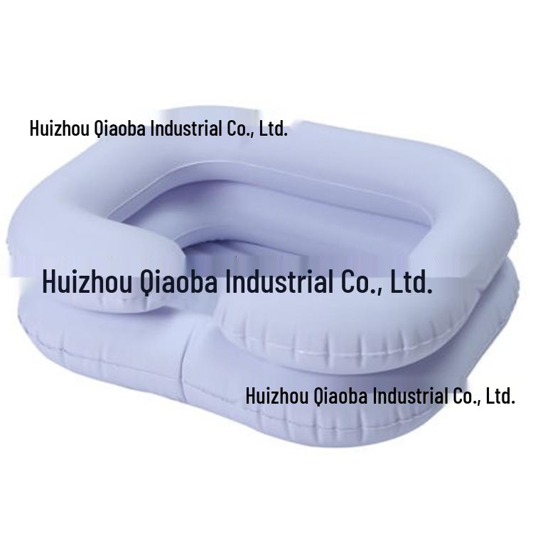 PVC Inflatable Face & Hair Washing Basin, Foot Wash & Soak Basin