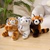 Rabbit Leopard Animal Slapping Wristband Koala Tiger Plush Hand Ring Slap Snap Wrap  Kids Toys