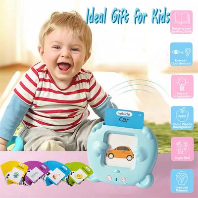 Children Card Type Early Education Machine 2-6 Year Old Baby Literacy Mathematics Bilingual Learning Toys