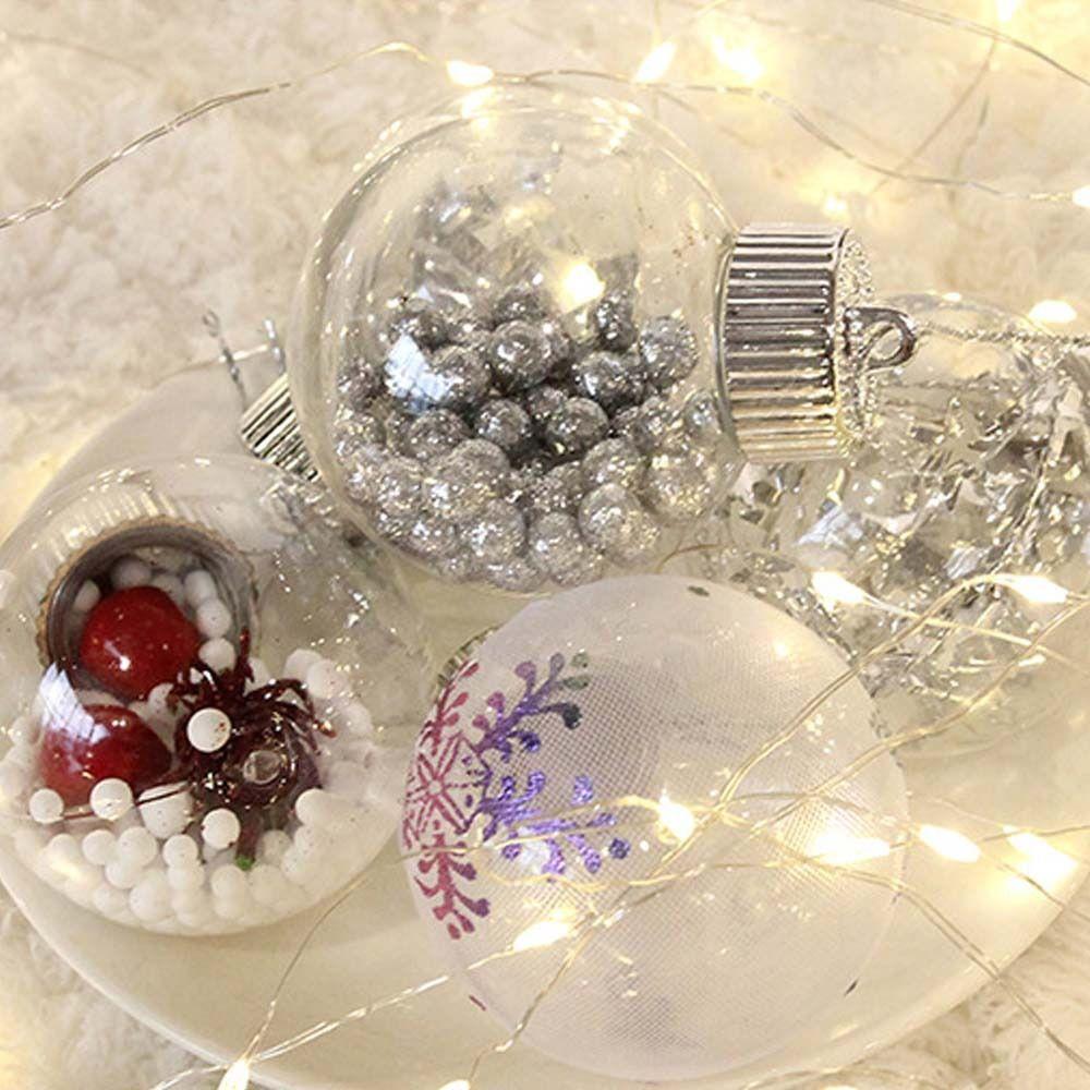 9pcs DIY Painted Christmas Hanging Balls 6cm Merry Christmas Decor  Holiday Festive