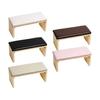 Nail Pillow Double-layer Long Lifespan Wood Manicure Arm Rest Cushion for Women