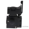 1 Pc FA2-6 Power Tool Forward And Reverse Stepless Speed Switch Electric Drill Speed Trigger Button Switch, With Lock, Black