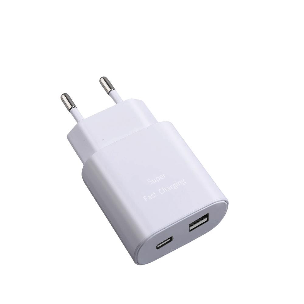 Geeignet für Samsung S24 Schnellladung Europäischer Standard A+C Anschluss Handy-Ladegerät Note20/S21 PD25W Ladekopf