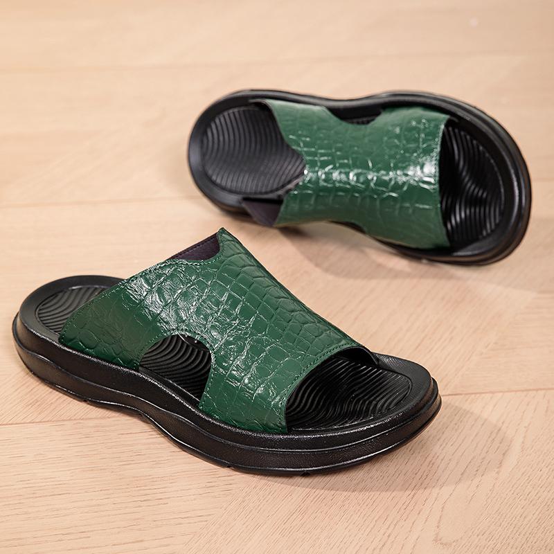 Fashion New Fashion Male Casual Slippers Anti Slip Thick Soled Summer Sandals for Men Sports Outdoor Beach Shoes Water Trekking Sneakers