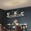 Nordic All Copper Light Luxury Crystal Living Room Light Creative Restaurant Light