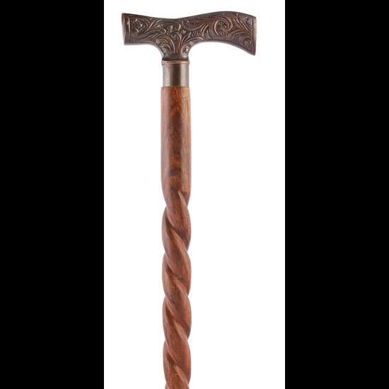 Christmas Handle Hiking Stick Steampunk Walking Cane