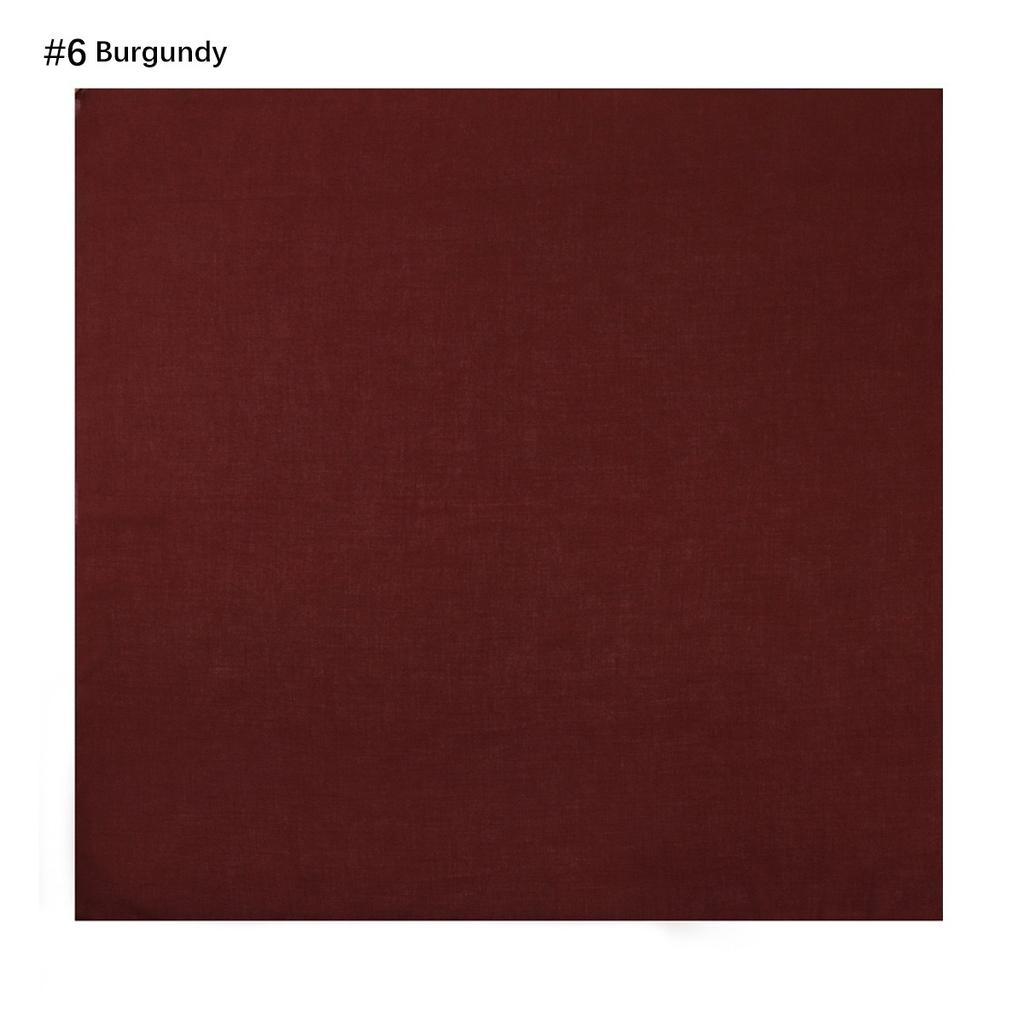 110x110cm Square Scarf - 100% Viscose Basic Style Versatile Headscarf Shawl for Women Warmth Solid Color Suitable Muslim Hijab