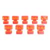 9 Pcs Skull Fidget Clicker Toy 3D-Printed Skull Stress Relief Toy Gradient Color Keyboard Clicker Fidget Button for Office Workers Anxiety Relief