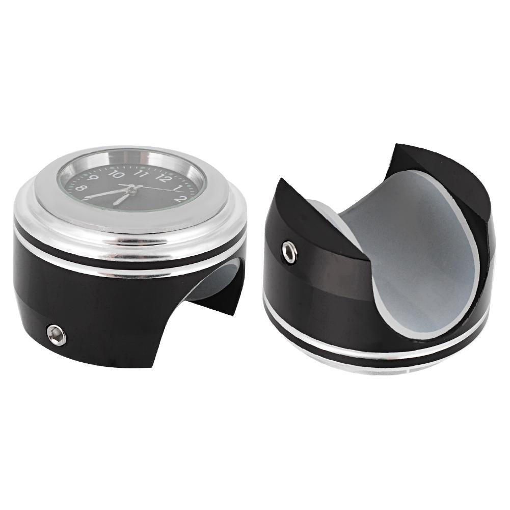 Motorcycle Modification Handlebar Mount Waterproof Quartz Clock Watch Accessories