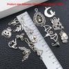 45pcs Pumpkin Bat Accessory Magic Hat Pendants, Alloy Pendants, Necklace Bracelet Jewelry DIY Pendants, The Best Choice for Birthday and Holiday Gifts