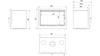 Fireplace cassette KRATKI ARKE 75 8 kW Ø 150 self closing door