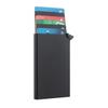 Anti-Magnetic RFID Anti-Theft Metal Card Holder with Automatic Pop-Up Feature.