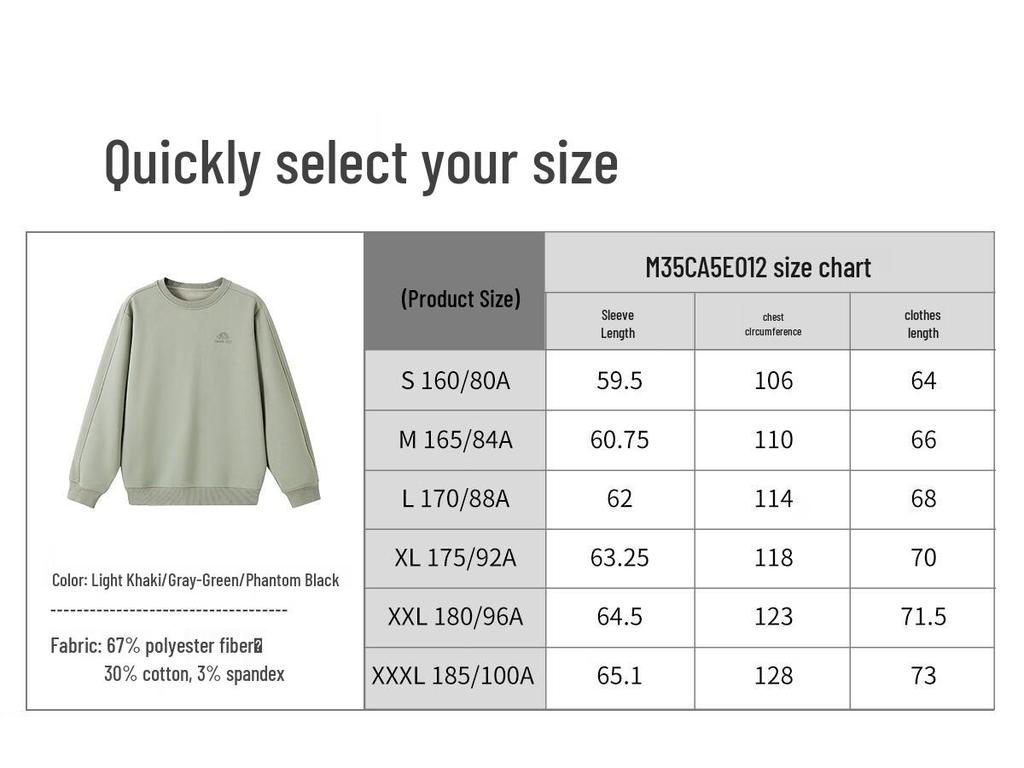 CAMEL Unisex Loose Fit Round Neck Sweatshirt