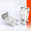 Stainless Steel Tool Belt Clip Secure Fastening Suitable for Workshop and Job Sites Use Safe Convenient Belt Attachment
