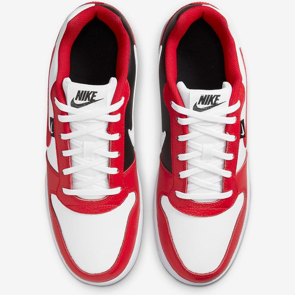 Nike Ebernon Low Premium Size (White/Black/University Red) AQ1774-101, 24.5cm (Japan)