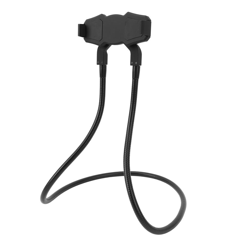 Neck Phone Holder 360 Degree Rotating Hands Free Bendable Gooseneck Phone Tablet Stand for Selfie Live Streaming