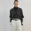 Atelier Nine Pog Point Tuck Slit Shirt(Bl-4274)