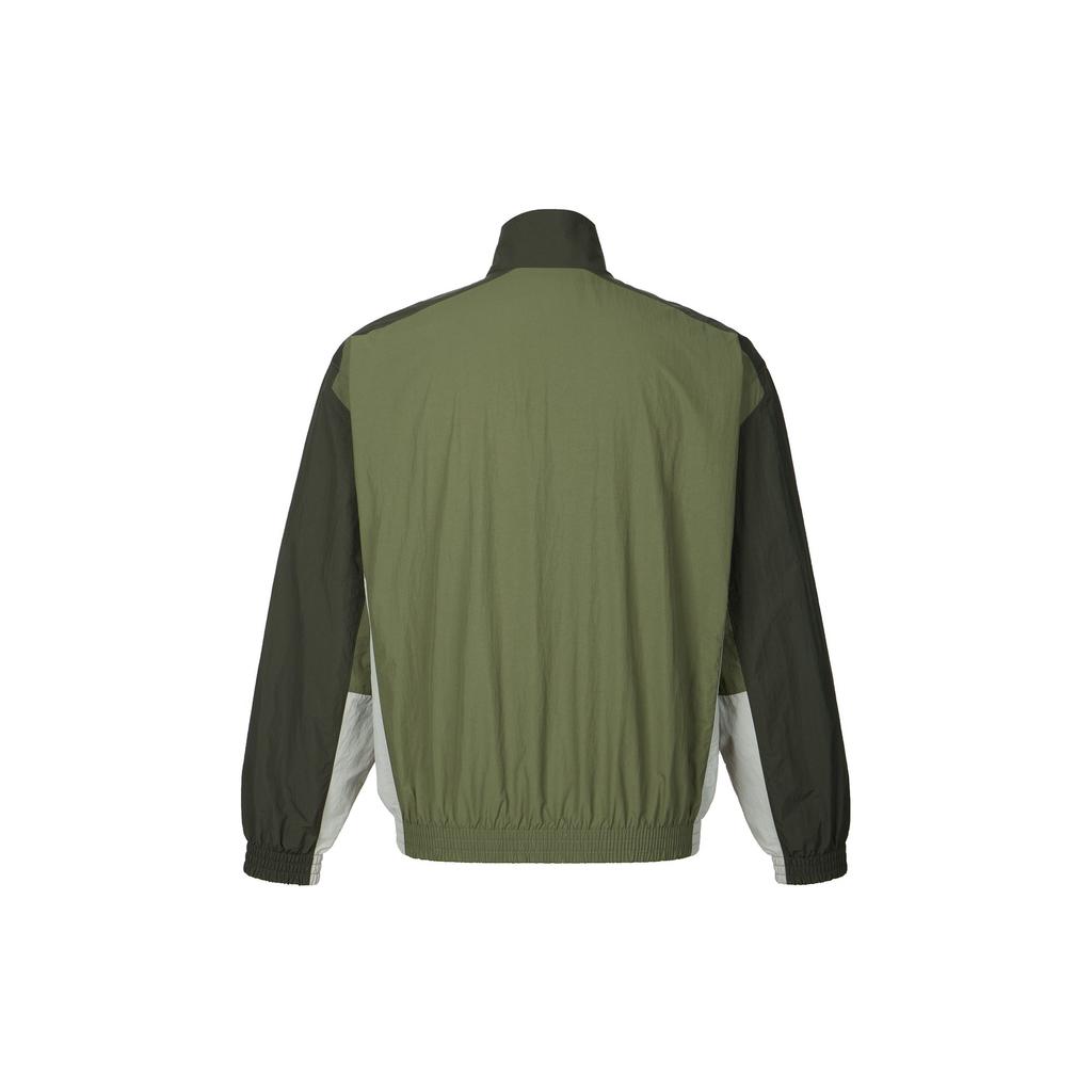 Nike Jackets Men's Olive Green Stand Collar Moderate Other HQ6110-222