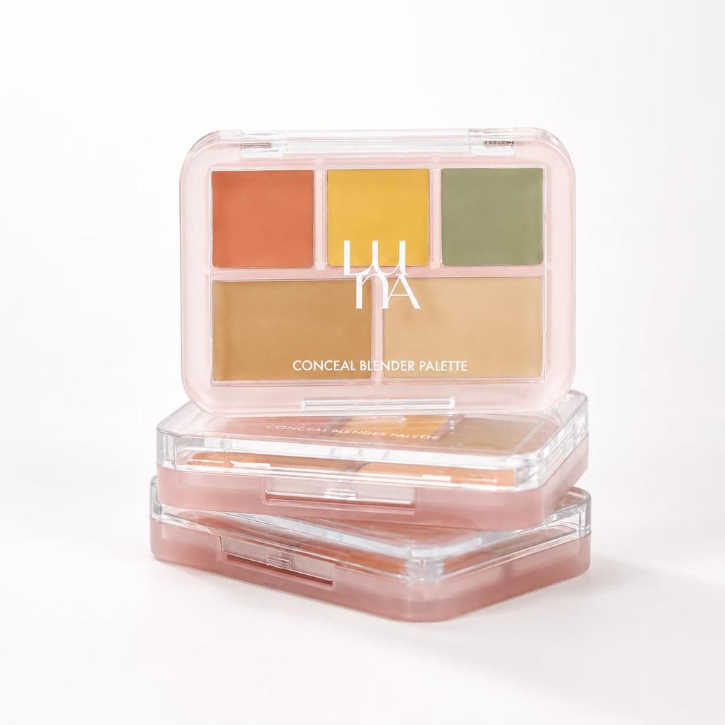 LUNA Conceal Blender Palette 5 Tone Reset Cover 6g High Adhesion Korean Cosmetics No. Multi-cover