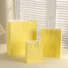 6pcs Macaron Paper Gift Bags Candy Gift Packaging Bags Kids Birthday Party Treat Bags Decoration Baby Shower Wedding Supplies