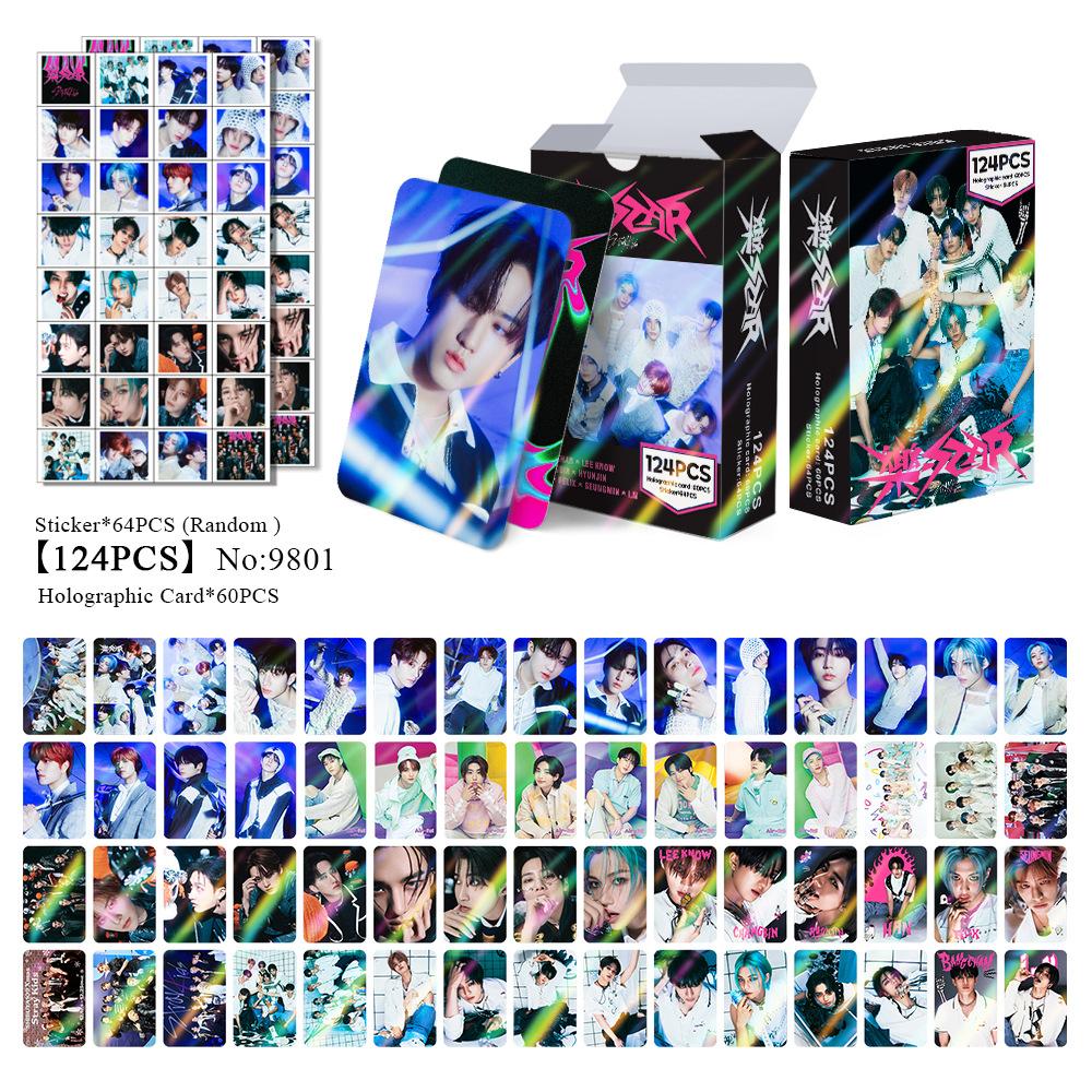 124Pcs  Card Stray Kids Card Boy Group Album "DO IT"Pocards Lomo Hyunjin Felix LeeKnow Han BangChan  Album Fans Gifts