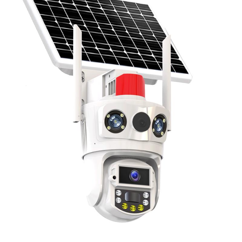 

Raiwisdom 4G Solar Multi-View Outdoor Security Camera