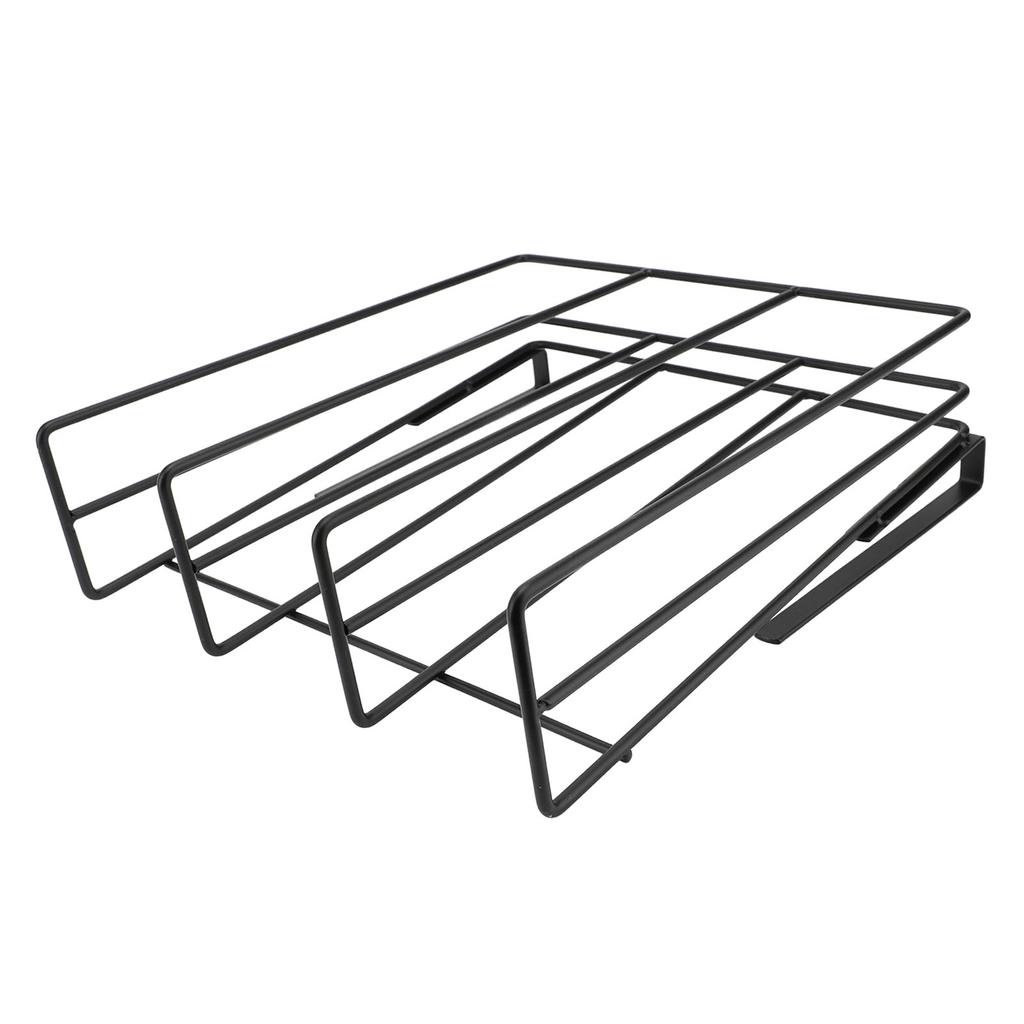 Hanging Chopping Board Rack Carbon Steel Under Cabinet Storage Shelf Chopping Board Holder