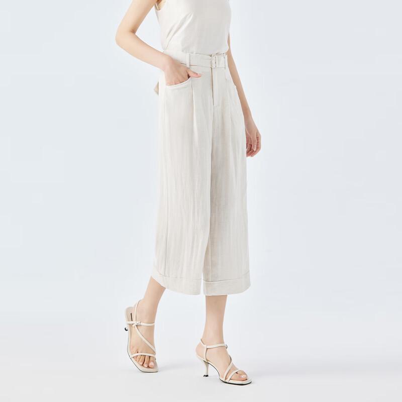 FivePlus Women's Breathable Straight-Leg Cropped Pants