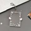 Color Angel Wings Small Card Holder Acrylic Hard Card Holder Angel Small Card ID Card Film Card Holder
