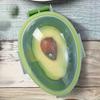 Reusable Avocado Keeper Storage Container - Plastic Flip Top Fresh Pod For Avocado, Multipurpose, Dishwasher Friendly