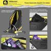Rhinowalk Bicycle Frame Bag, Waterproof Triangle Bag, 0.9L, Professional Bicycle Accessory (Small)