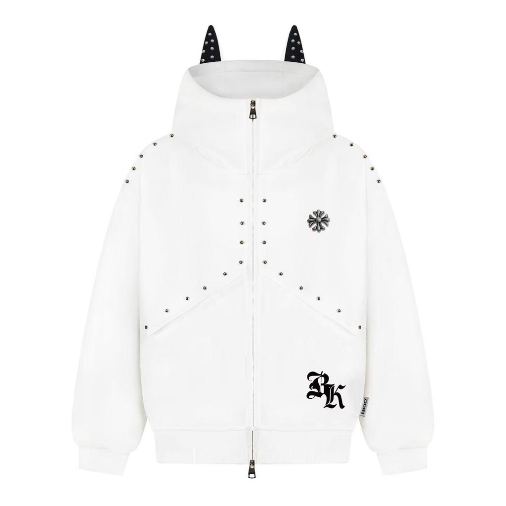 2024 Unisex Trendy Hong Kong Style Hoodie Cardigan