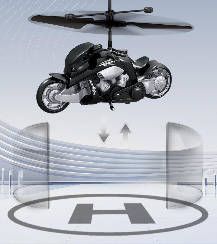 Induction Flying Motorcycle Toy for Kids