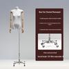 Korean Style Flat Body Female Mannequin with Wide Shoulders for Women's Clothing Display