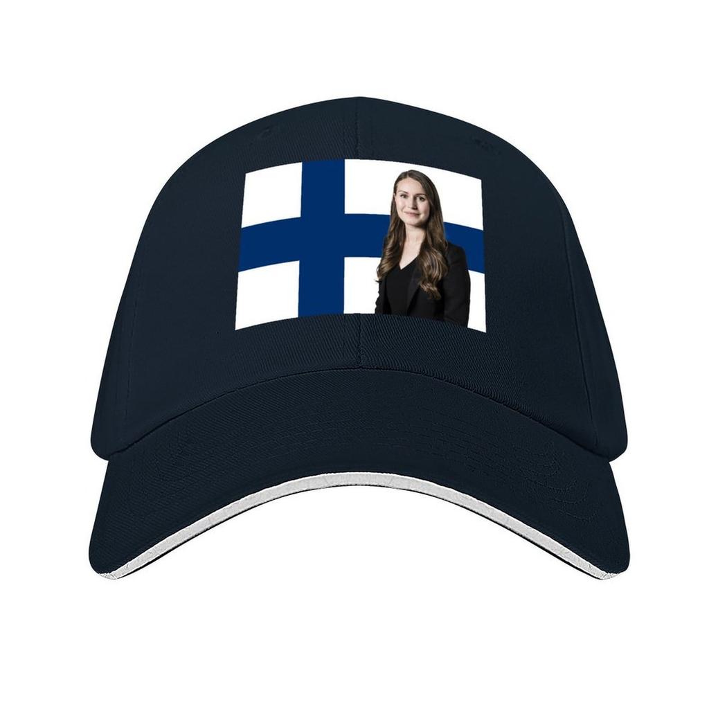 Sanna Marin Baseball Cap Tactical Cap Funny Hats Sunhat New In The Hat GirlS Hats Unisexs