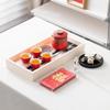 Hongyu Quicksand Desk Calendar National Flower Tea Set