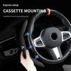 Car Steering Wheel Cover Leather Upholstered Grip Accessories For Mitsubishi Lancer ASX Pajero Mirage Attrage Xpander Outlander