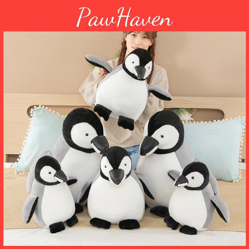 Penguin Toy Plush Cartoon Animal Stuffed Doll Room Sofa Decoration Kids Gift