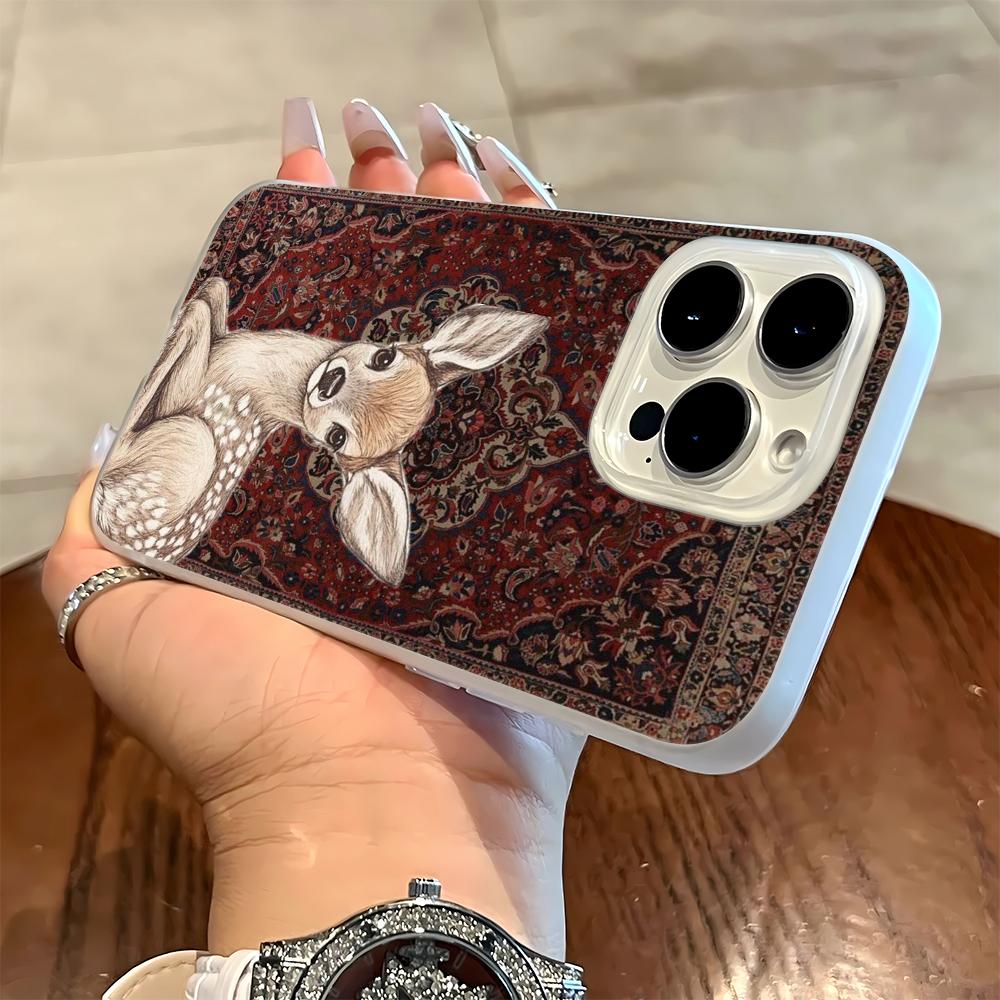 Sexy Deer Phone Case For IPhone 17 Air 16 Pro Max 15 14 13 12 11 Case For IPhone 15 14 13 12 11 Plus 17 16 Case Cover Funda iphone 12