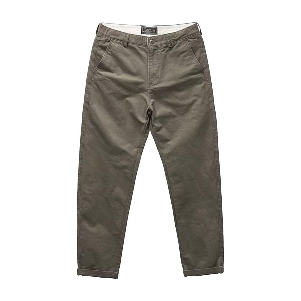 

Мужские брюки средней талии, свободные, однотонные, с несколькими карманами, застежка-молния на пуговицы, ретро, дышащие, прямые, мягкие, для повседневной носки, на открытом воздухе M армия зеленый